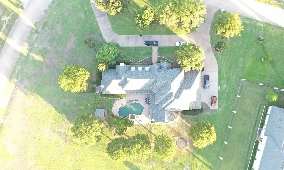 New shingle roof installation on a home in Buffalo